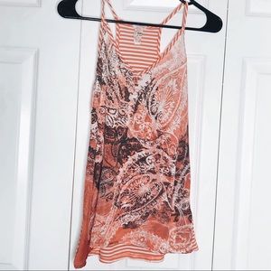 Pink Patterned Tank